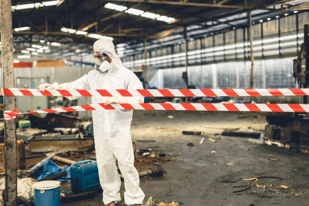 Professional Biohazard technician working in Black Hawk, CO